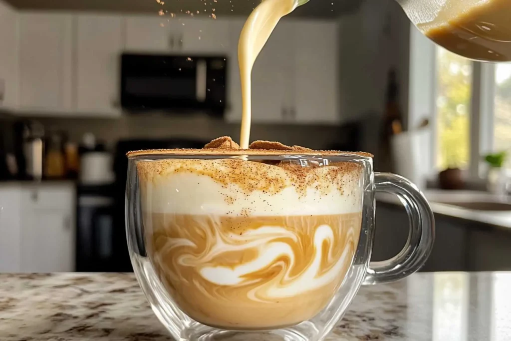 Banana Bread Latte Recipe – 3-Step Ultimate TikTok Copycat 5 Banana bread latte recipe ingredients including espresso and mashed banana