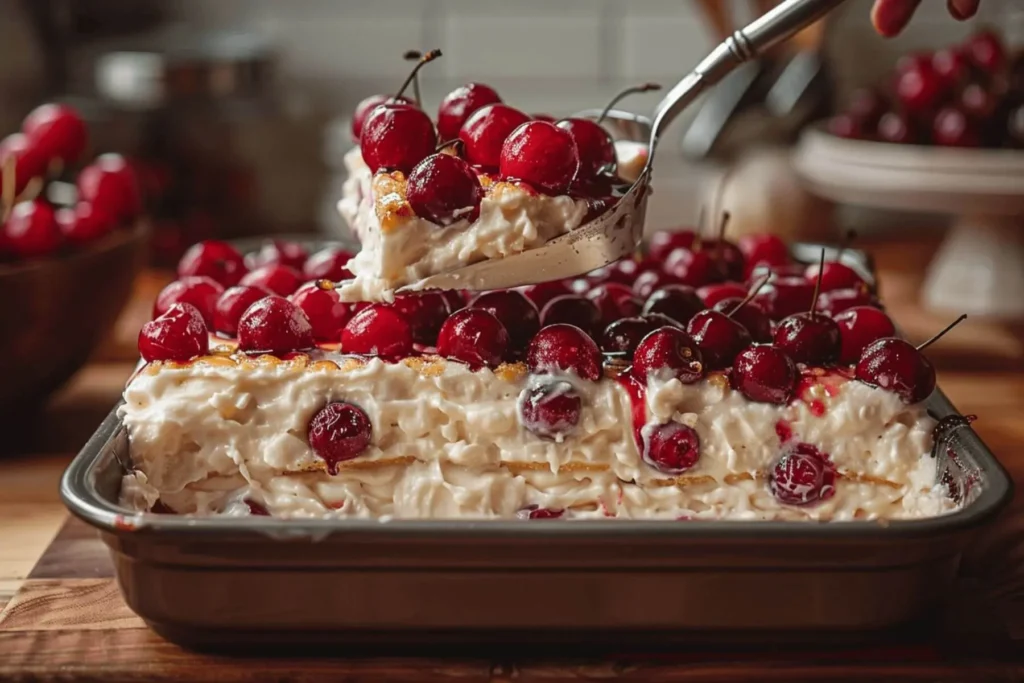 The Best Cherry Yum Yum No-Bake Dessert You’ll Ever Make 6 cherry yum yum no bake dessert 2 2