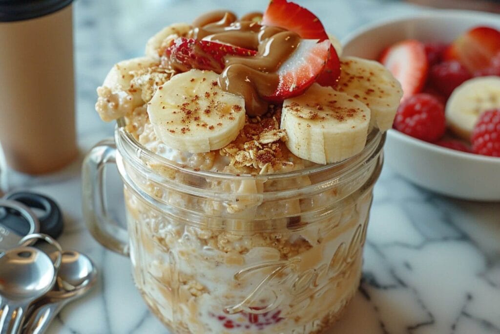 Protein Overnight Oats 5-Min Prep, 28g Protein, Healthy & Simple 9 Protein Overnight Oats Breakfast