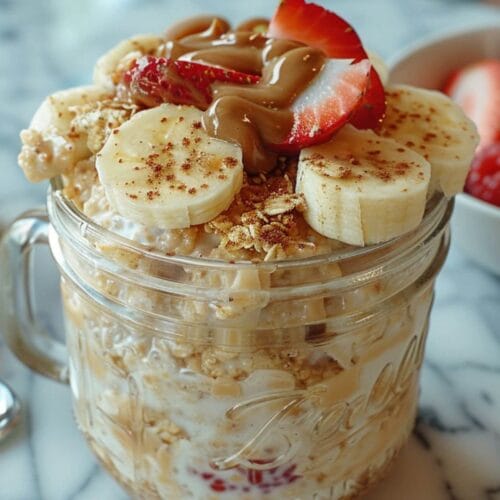 Protein Overnight Oats 5-Min Prep, 28g Protein, Healthy & Simple 7 Protein Overnight Oats Breakfast