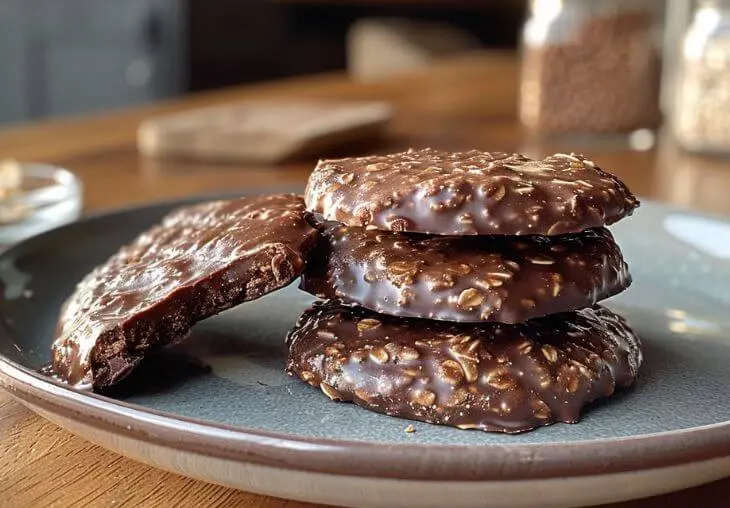 no bake cookies nutrition facts fudgy chocolate oat treats