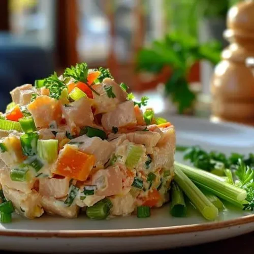 Tuna Salad No Mayo: Easy Recipe Tips and Variations 11 Tuna salad no mayo served with fresh herbs, showing variations and serving ideas on a plate.