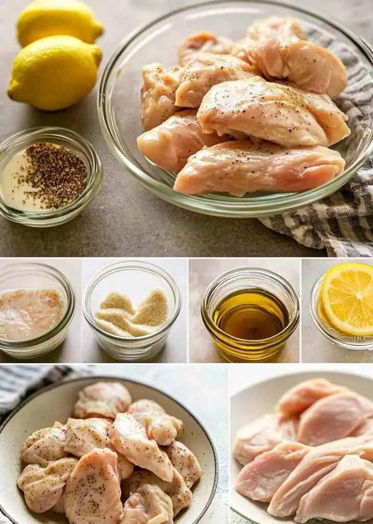 Chicken Marinade Recipes 4 chicken marinade recipes step ingredients lemon garlic.webp