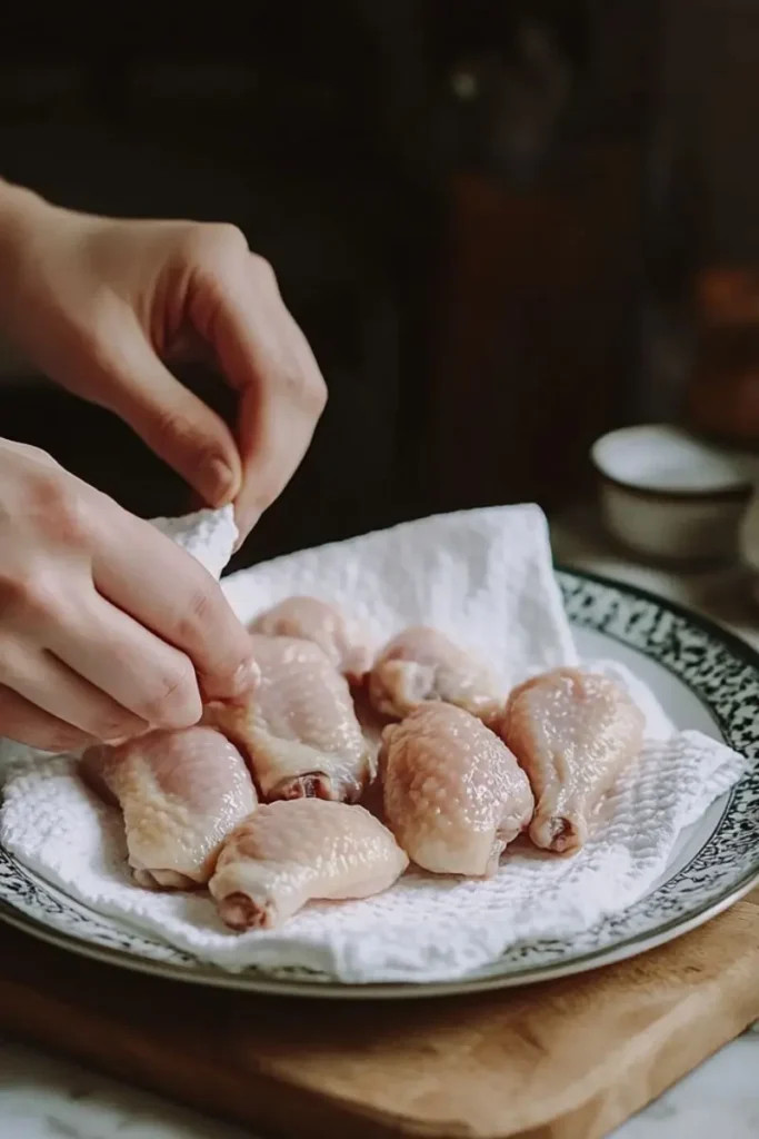 Chicken Wings Air Fryer Recipe 6 Step-by-Step: Chicken Wings in the Air Fryer