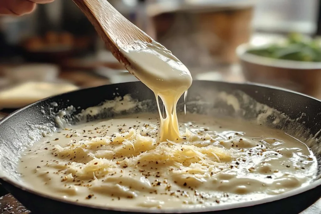 Best Creamy Tuscan Chicken Pasta (Easy 30-Minute Recipe) 8 Step 4: Create the Creamy Sauce