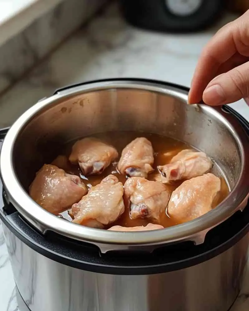 Frozen Chicken Thighs Instant Pot 6 Step 2Frozen Chicken Thighs Instant Pot