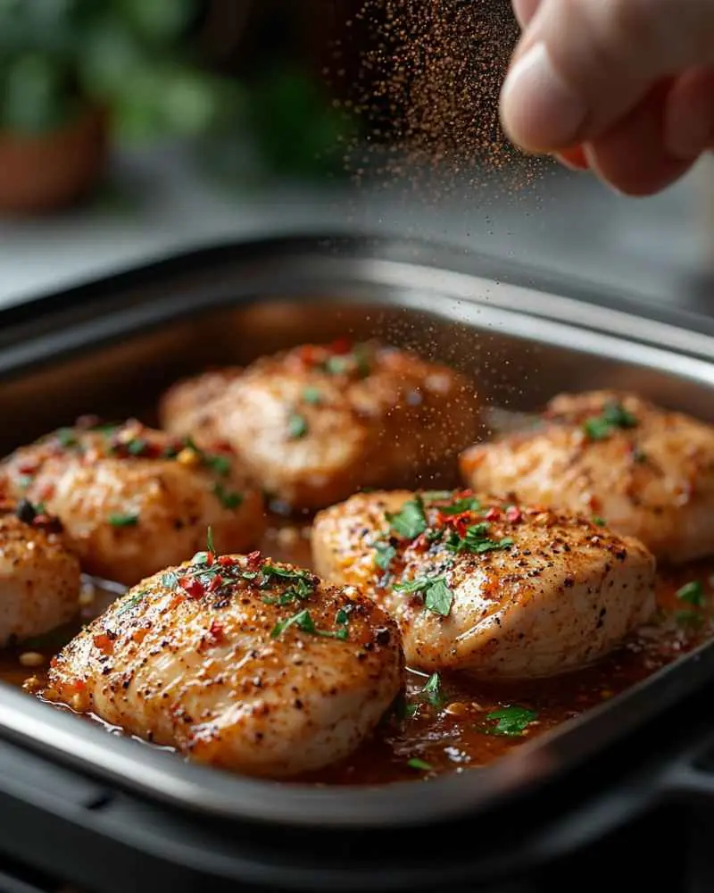 Frozen Chicken Breast Instant Pot (Juicy, Fail-Proof & Ready Fast) 8 Step 3 frozen chicken breast instant pot